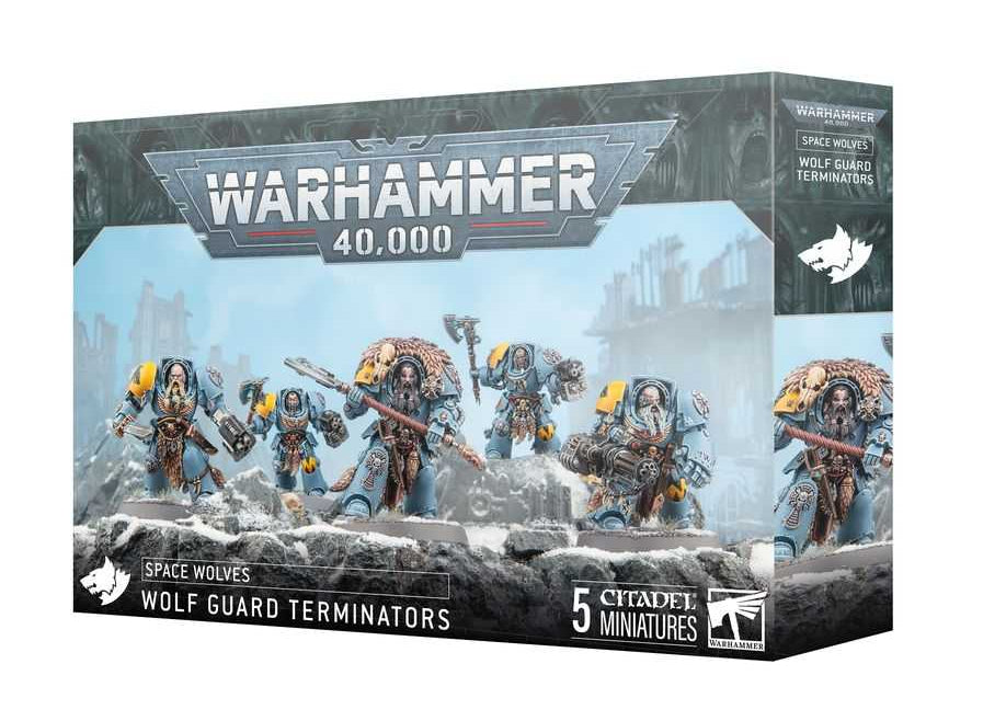 WARHAMMER 40K Space Wolves: Wolf Guard Terminators