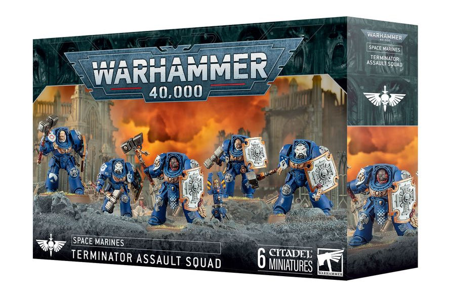WARHAMMER 40K Terminator Assault Squad