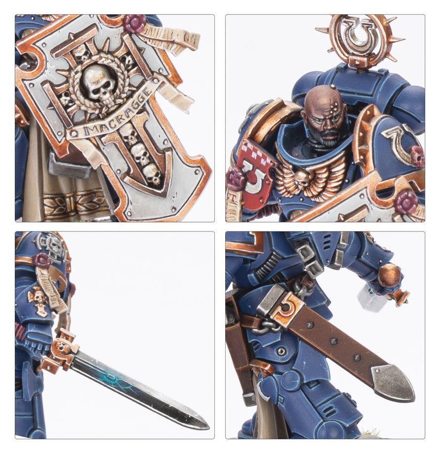 WARHAMMER 40K Captain Titus and The Wardens of Ultramar