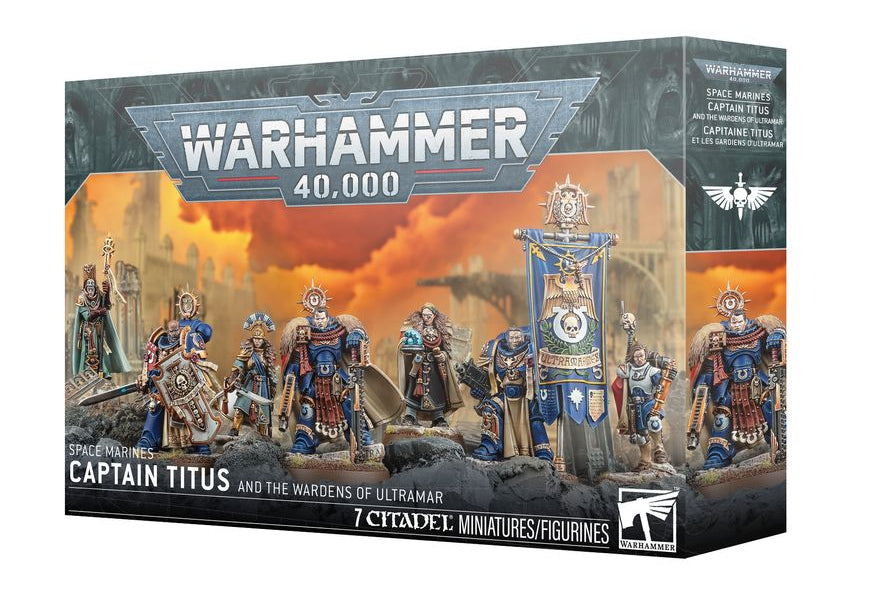 WARHAMMER 40K Captain Titus and The Wardens of Ultramar