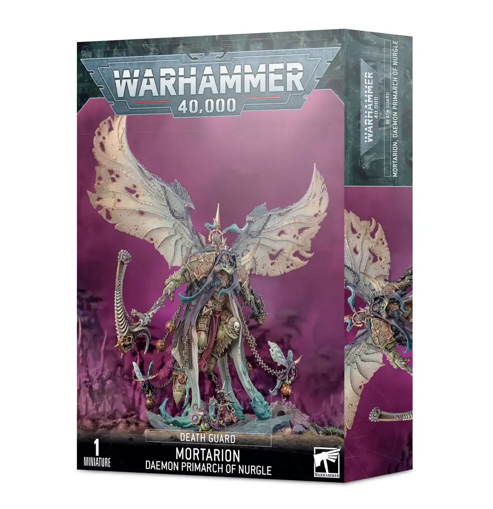 WARHAMMER 40K Death Guard: Mortarion, Daemon Primarch of Nurgle