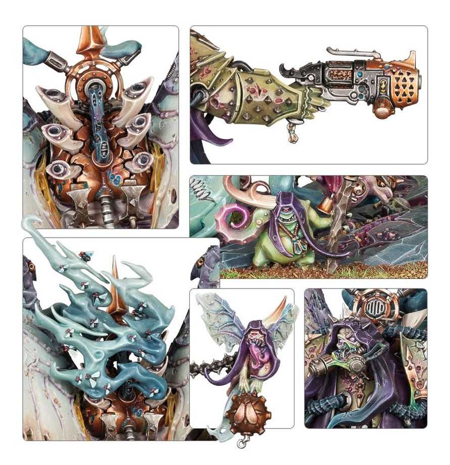 WARHAMMER 40K Death Guard: Mortarion, Daemon Primarch of Nurgle