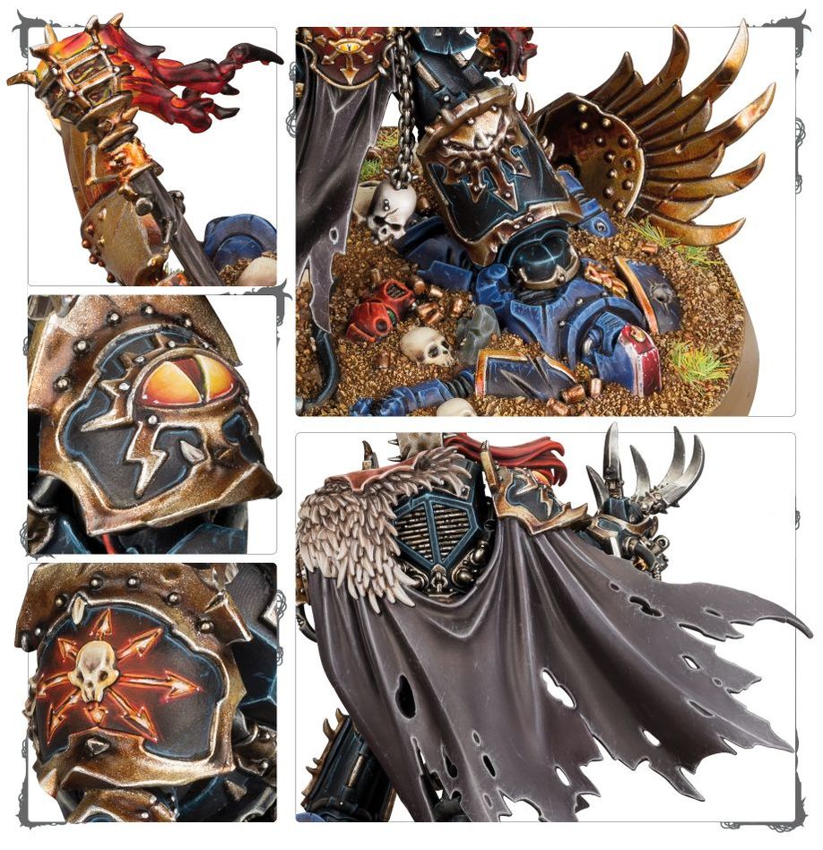 WARHAMMER 40K Chaos Space Marines: Abaddon the Despoiler