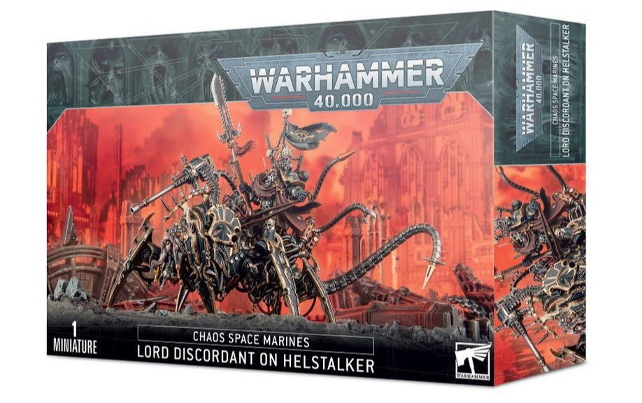 WARHAMMER 40K Chaos Space Marines: Lord Discordant on Helstalker