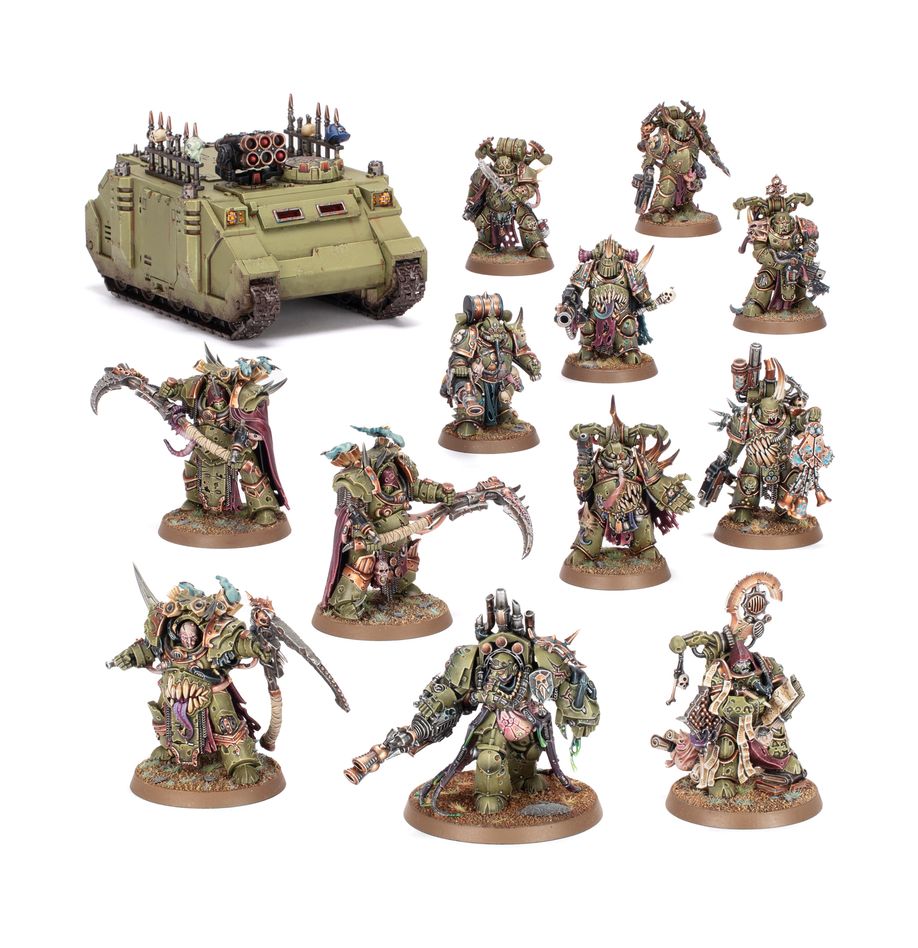 WARHAMMER 40K Combat Patrol: DEATH GUARD