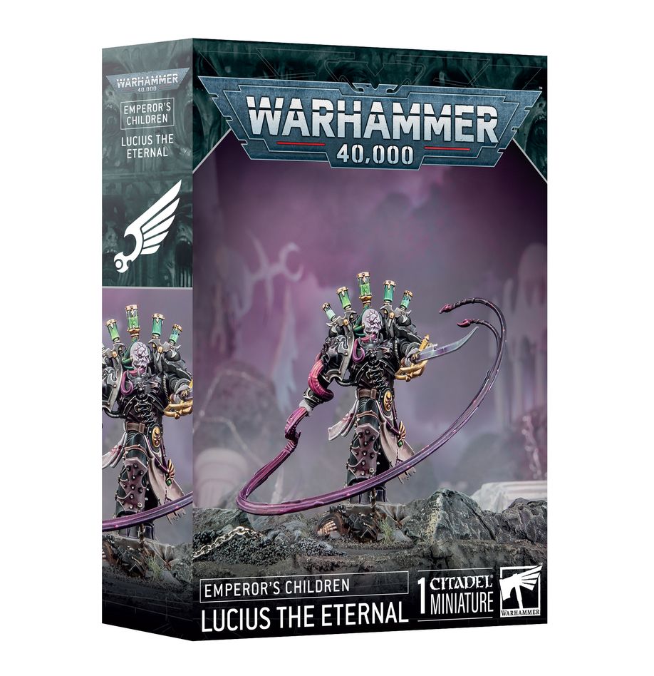 WARHAMMER 40K Emperor's Children: Lucius the Eternal