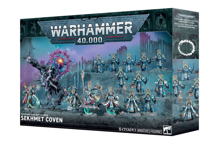 WARHAMMER 40K Thousand Sons Battleforce: Sekhmet Coven