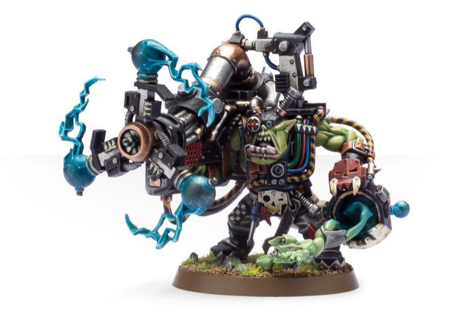 WARHAMMER 40K Orks: Big Mek with Shokk Attack Gun