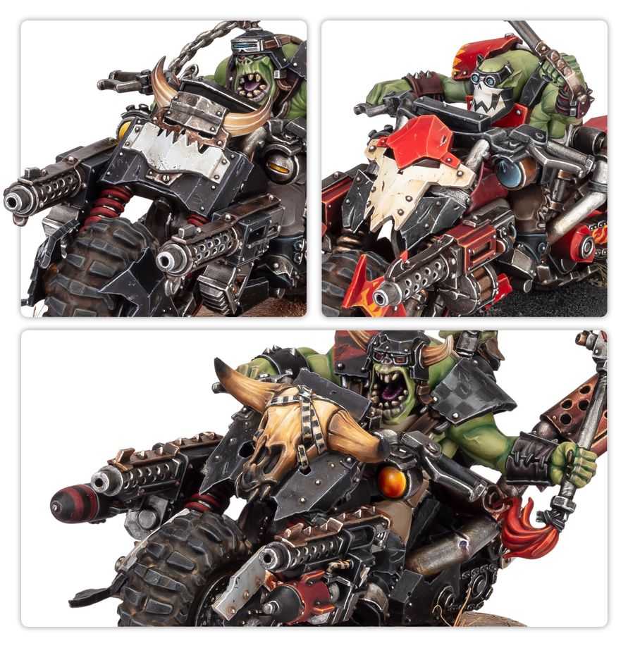 WARHAMMER 40K Orks: Warbikers