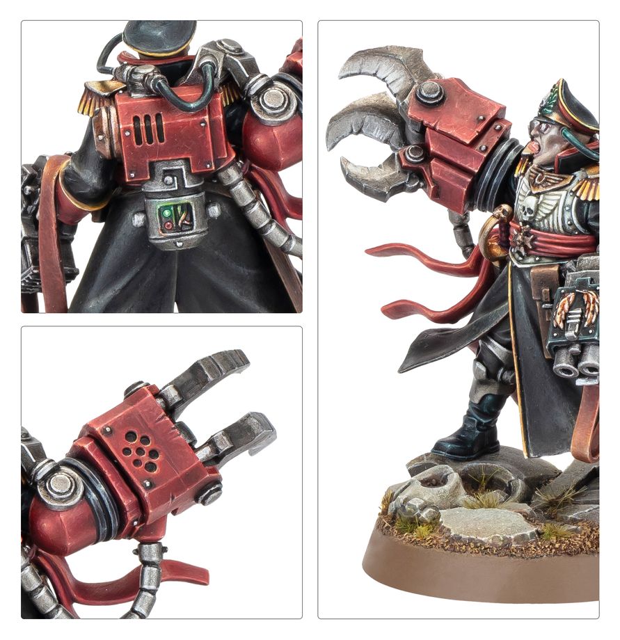 WARHAMMER 40K Astra Militarum: COMMISSAR YARRICK