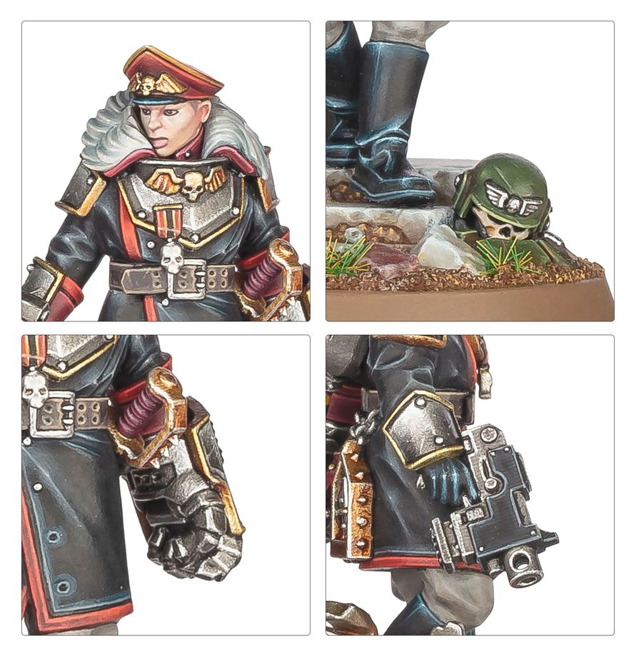 WARHAMMER 40K Astra Militarum: COMMISSAR GRAVES