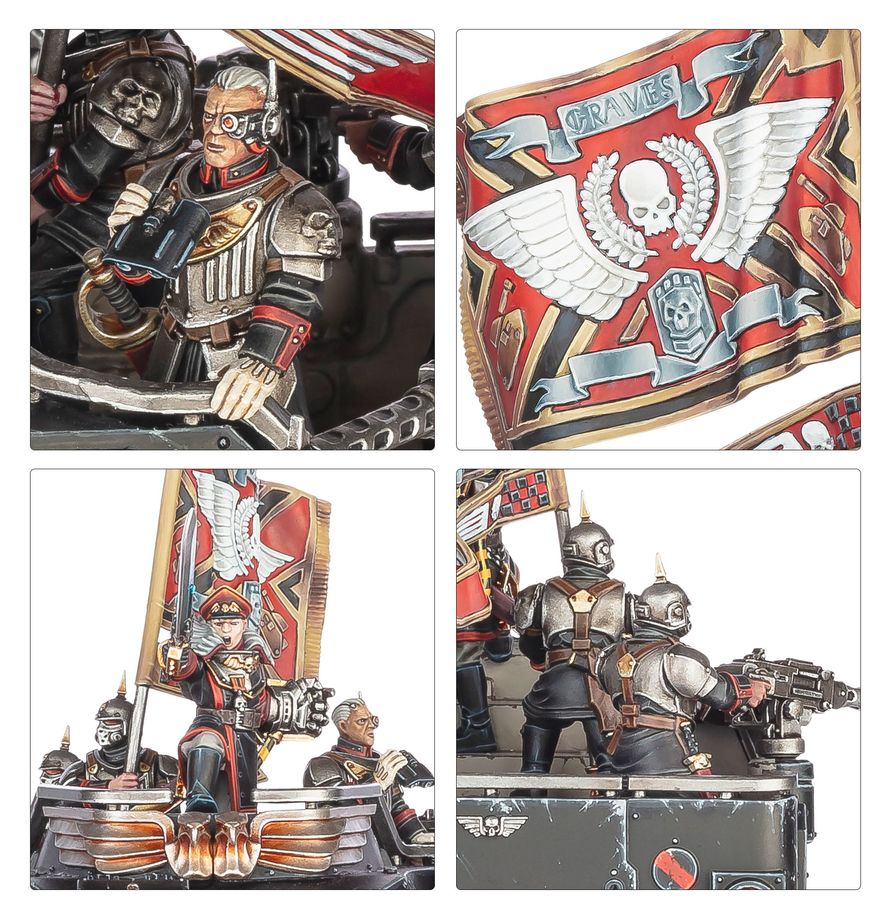 WARHAMMER 40K Astra Militarum: COMMISSAR GRAVES