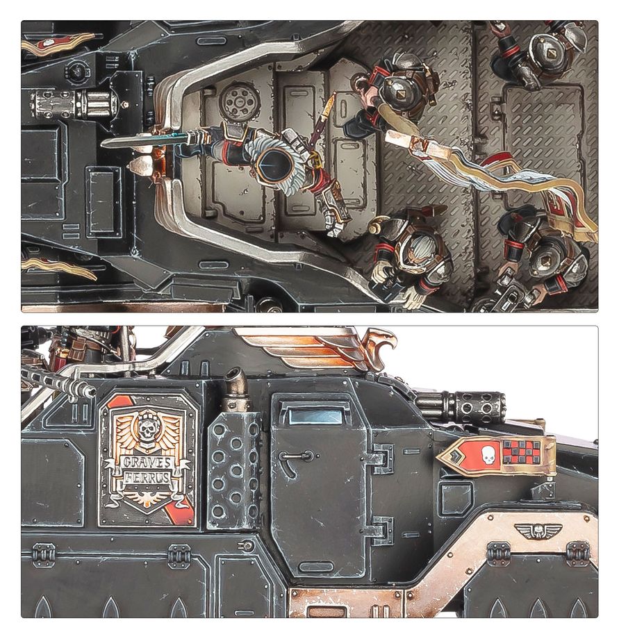 WARHAMMER 40K Astra Militarum: COMMISSAR GRAVES