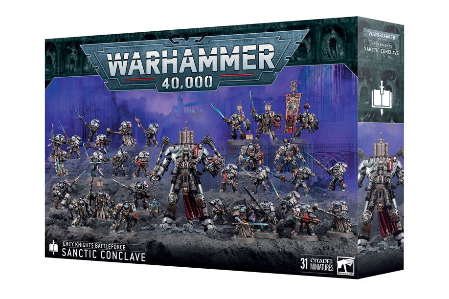 WARHAMMER 40K Grey Knights Battleforce: Sanctic Conclave