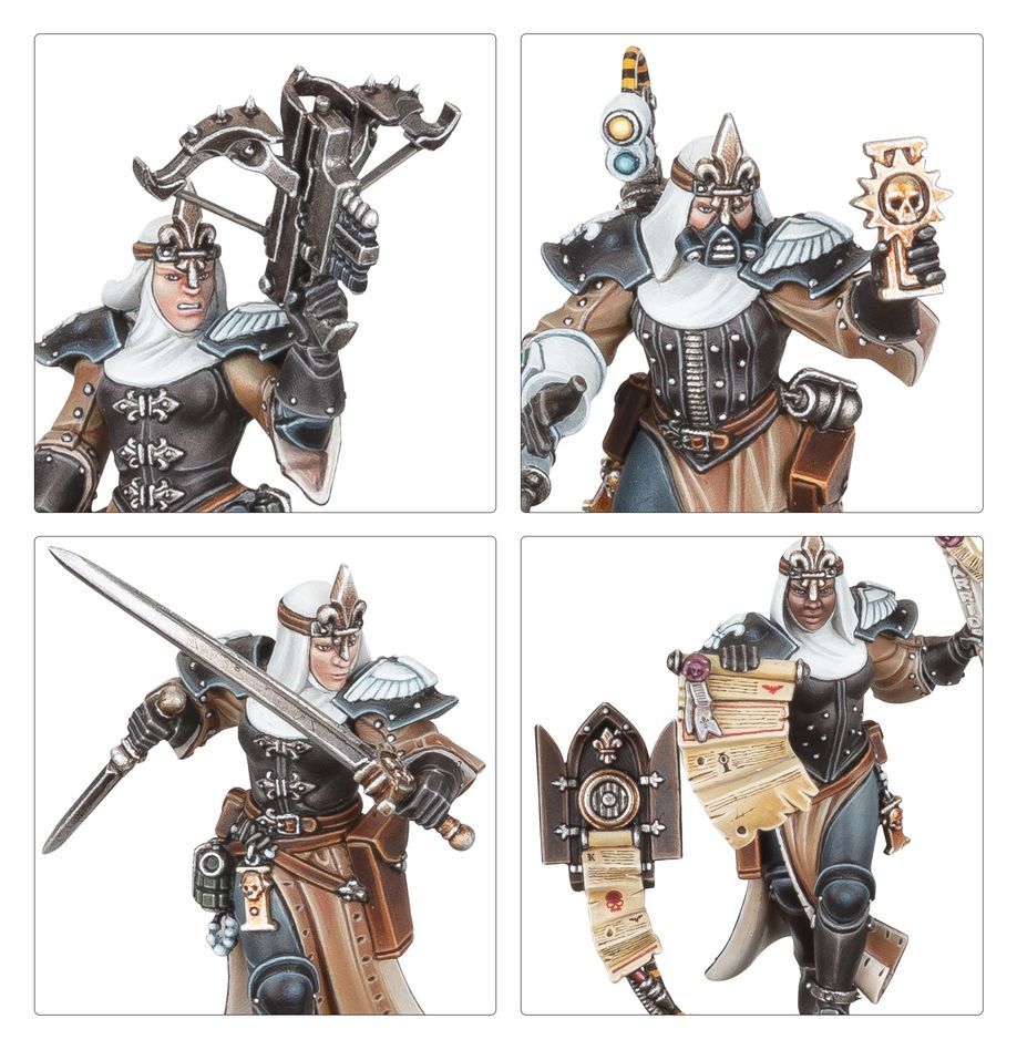 WARHAMMER 40K Adepta Sororitas: Sisters Novitiate Squad