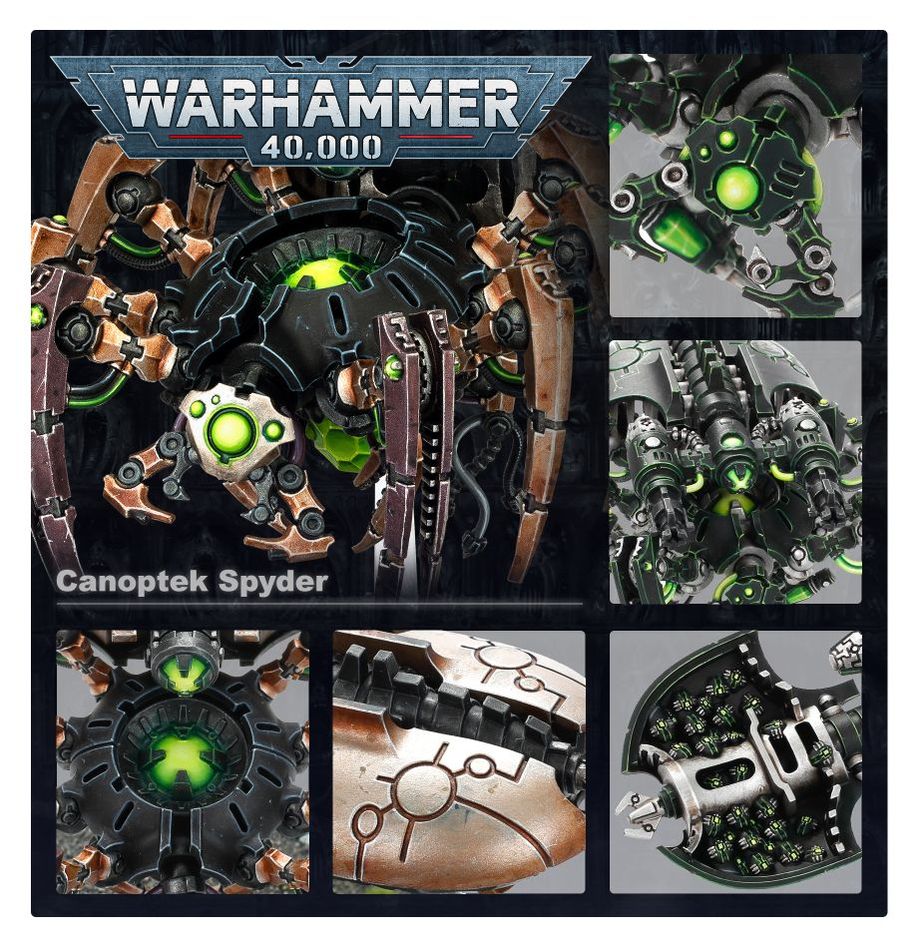 WARHAMMER 40K Necrons: Canoptek Spyder