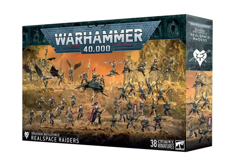 WARHAMMER 40K: Drukhari Battleforce: Realspace Raiders