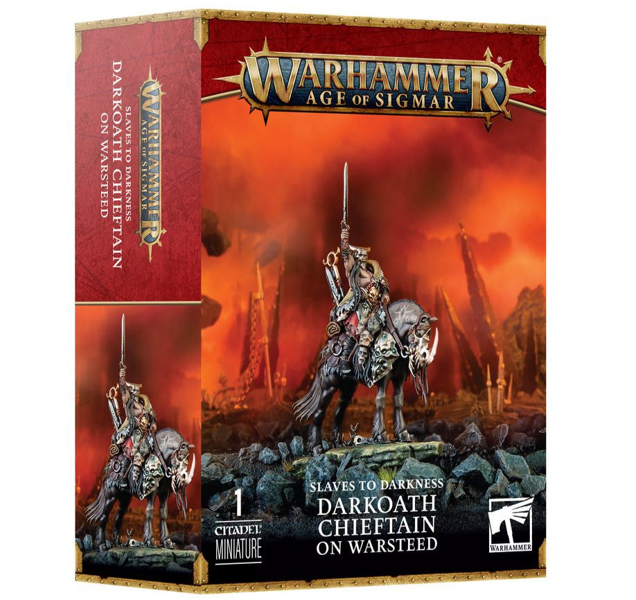 WARHAMMER Age of Sigmar: Darkoath Chieftain on Warsteed