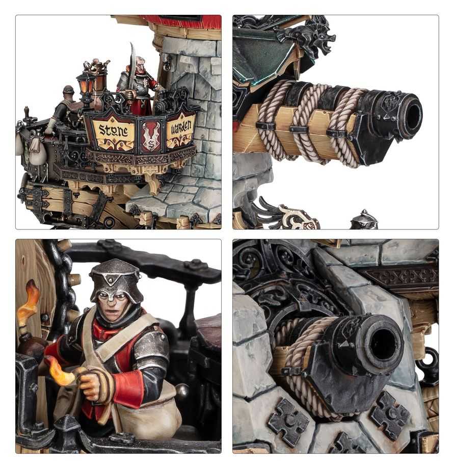 WARHAMMER Age of Sigmar: Cannonade Cogfort / Conqueror Cogfort