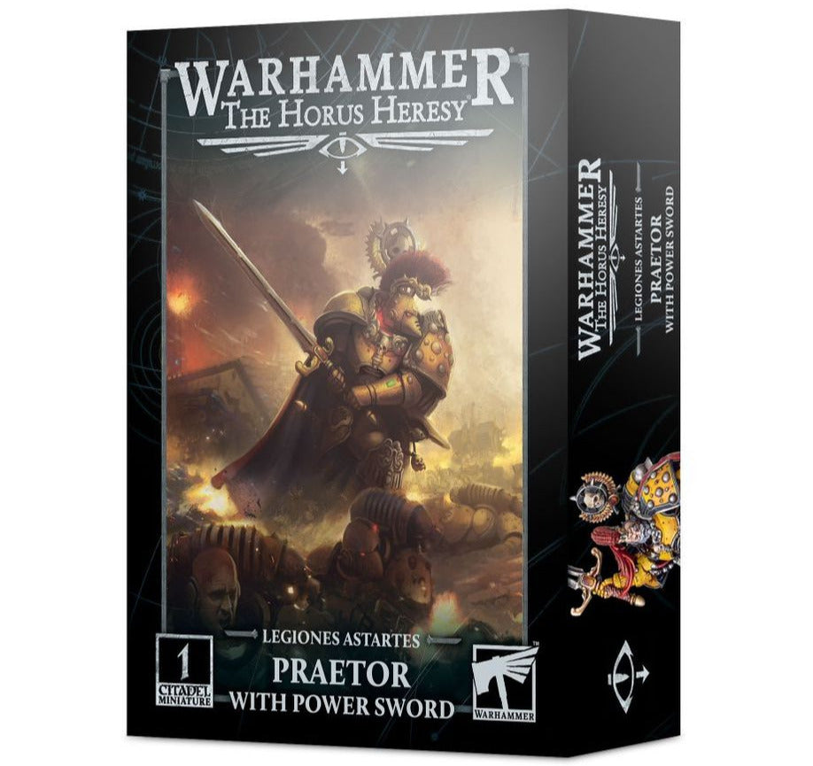 WARHAMMER The Horus Heresy Praetor with Power Sword