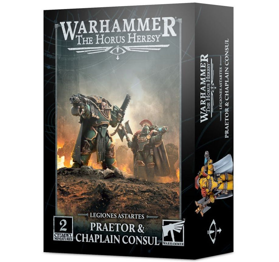 WARHAMMER The Horus Heresy: Legion Cataphractii Praetor & Chaplain Consul