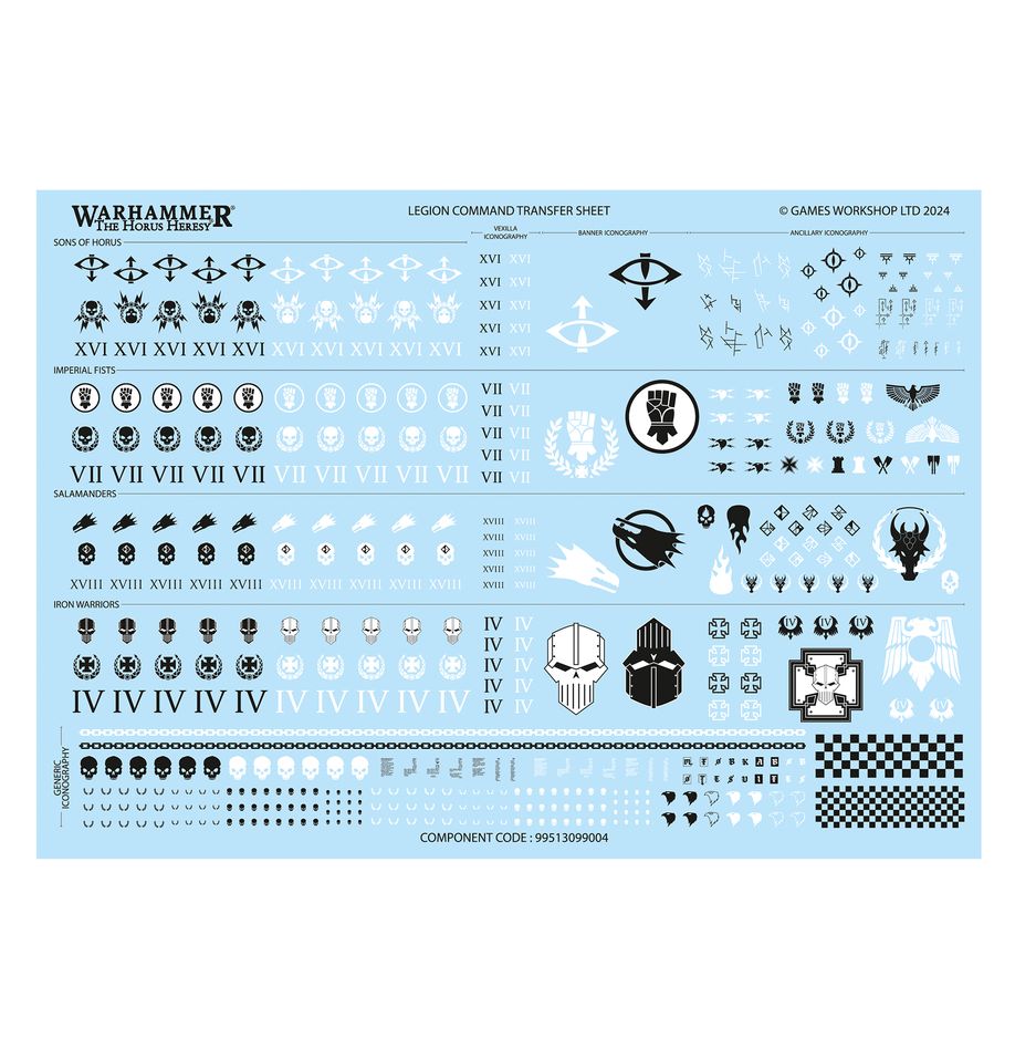 WARHAMMER The Horus Heresy Legiones Astartes: MKVI Legion Command Squad
