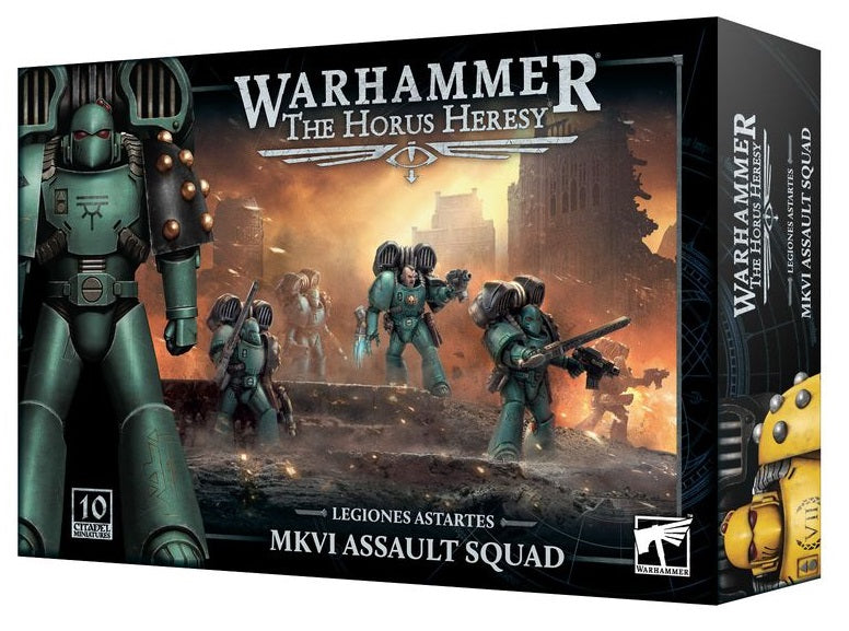 WARHAMMER The Horus Heresy Legiones Astartes: MKVI Assault Squad