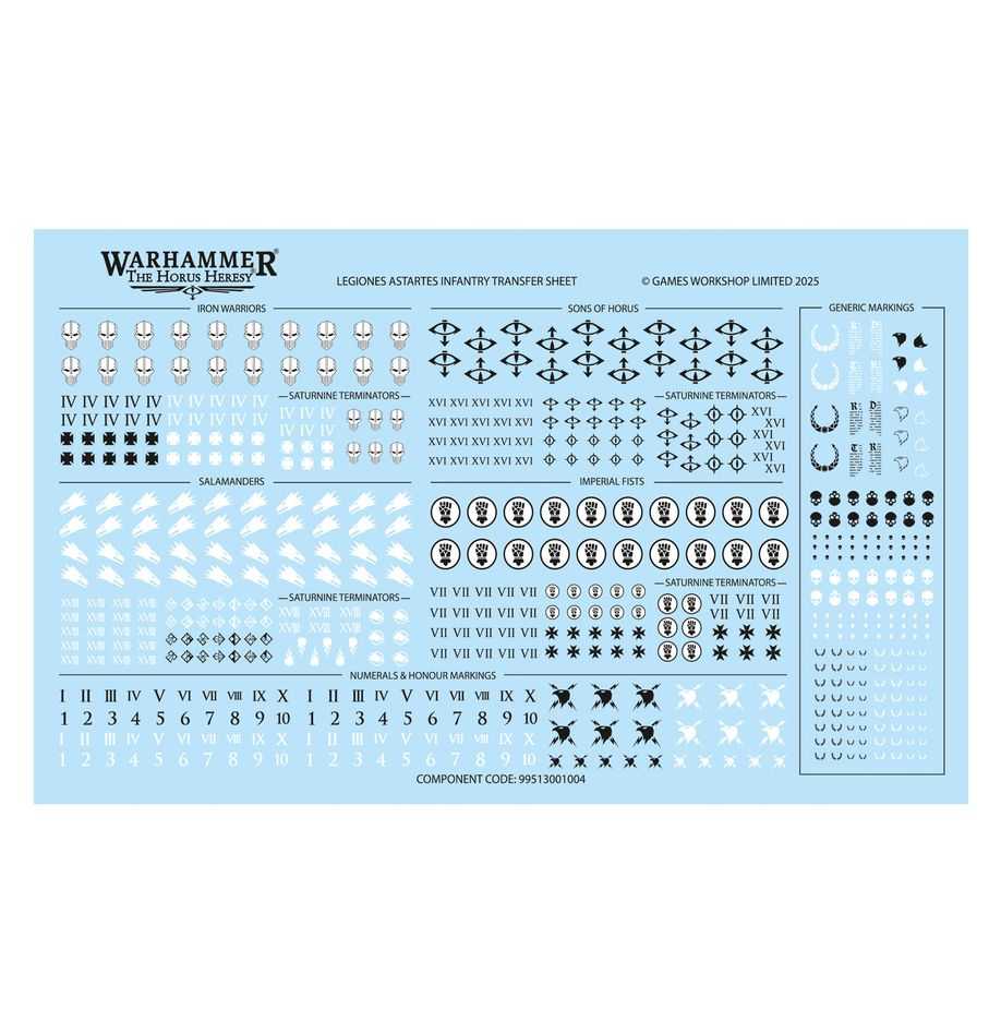 WARHAMMER: The Horus Heresy Legiones Astarties: MKII TACTICAL SQUAD