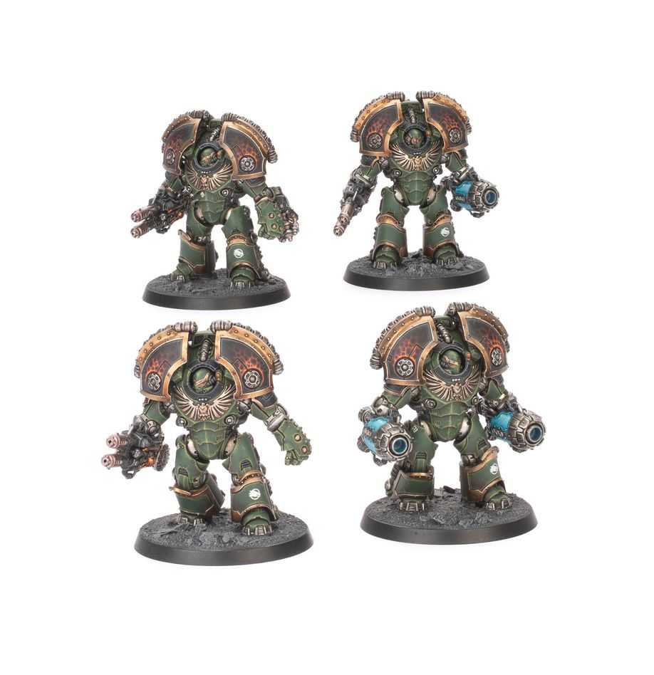 WARHAMMER The Horus Heresy: Saturnine Terminator Squad