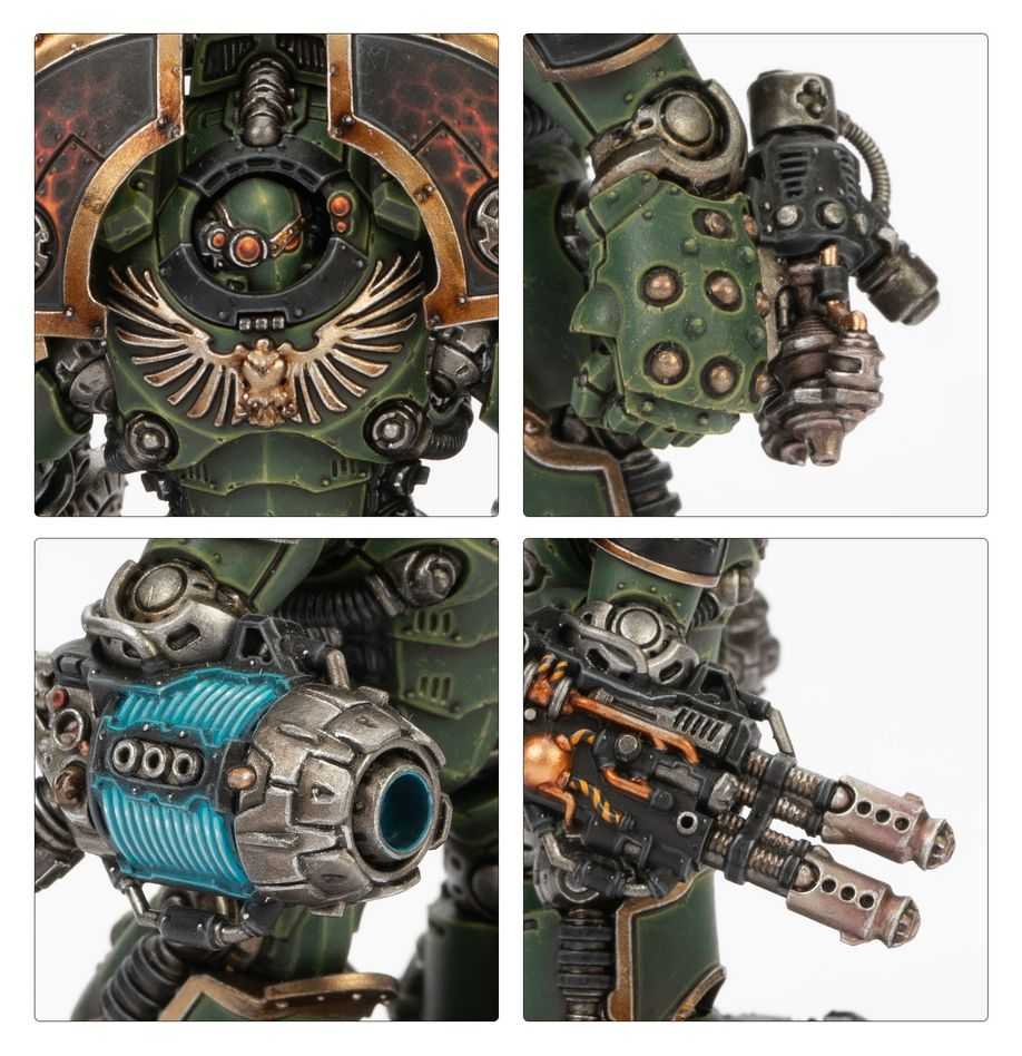 WARHAMMER The Horus Heresy: Saturnine Terminator Squad