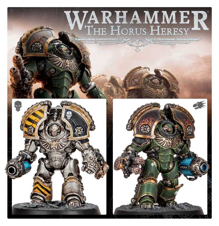 WARHAMMER The Horus Heresy: Saturnine Terminator Squad