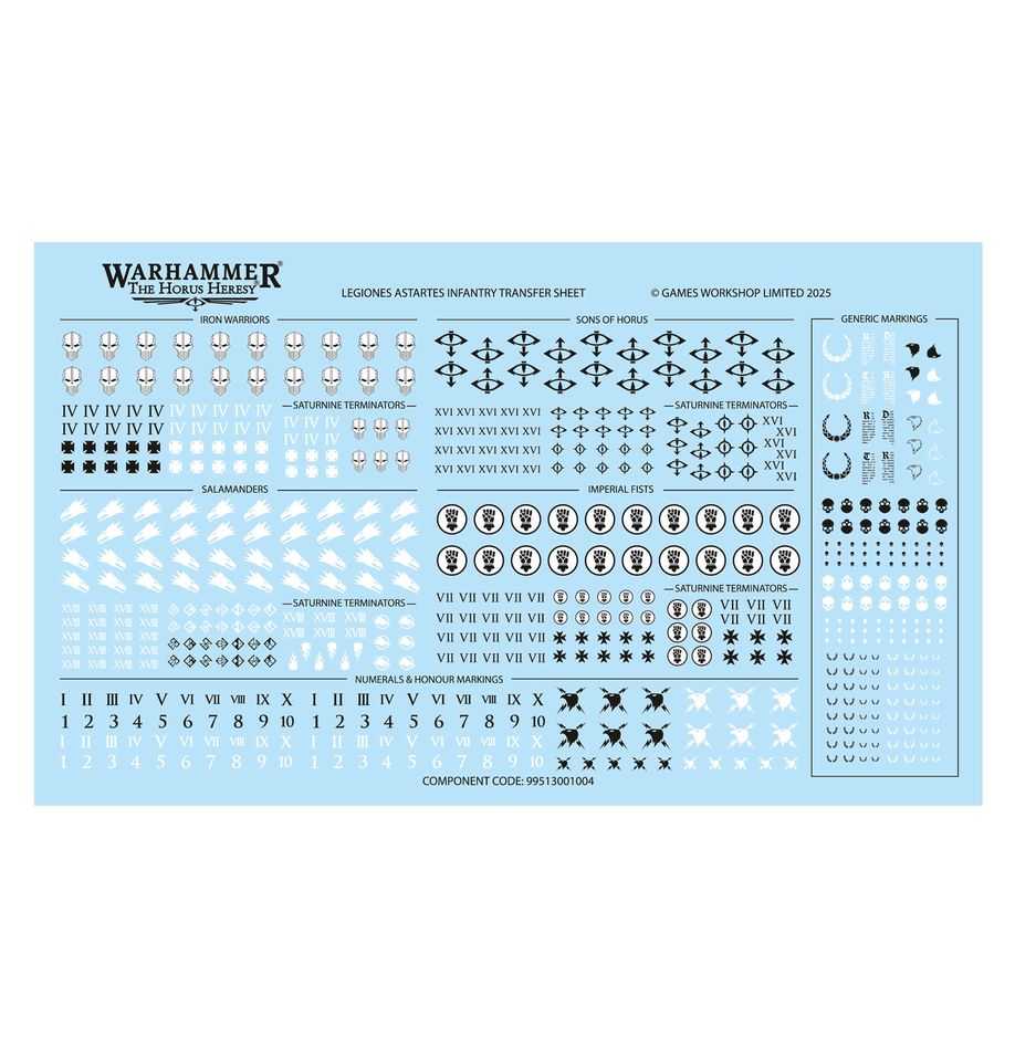 WARHAMMER The Horus Heresy: Saturnine Terminator Squad