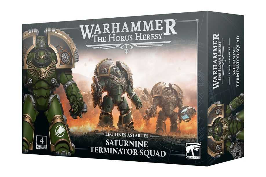 WARHAMMER The Horus Heresy: Saturnine Terminator Squad