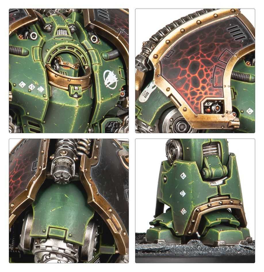 WARHAMMER The Horus Heresy: Saturnine Siege Dreadnought – Ophion Configuration