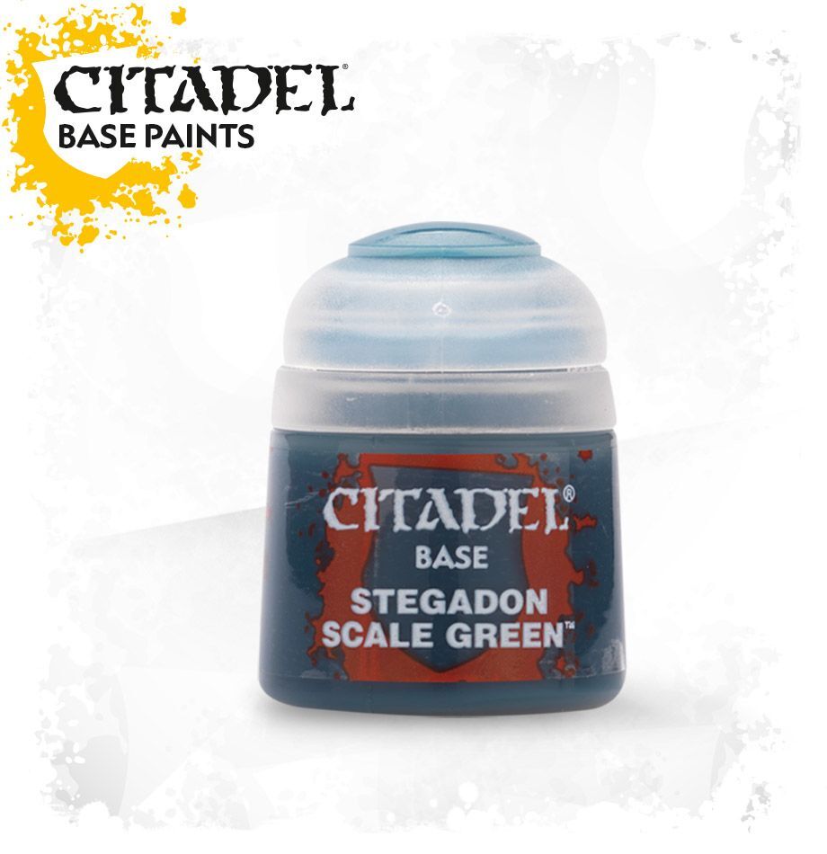 Citadel Base: Stegadon Scale Green