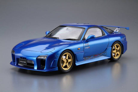 1:24AOSHIMA MAZDA SPEED FD3S RX-7 A-SPEC GT-C 99 Plastic Model Kit