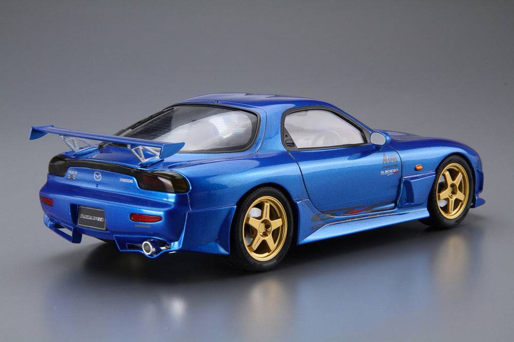 1:24AOSHIMA MAZDA SPEED FD3S RX-7 A-SPEC GT-C 99 Plastic Model Kit