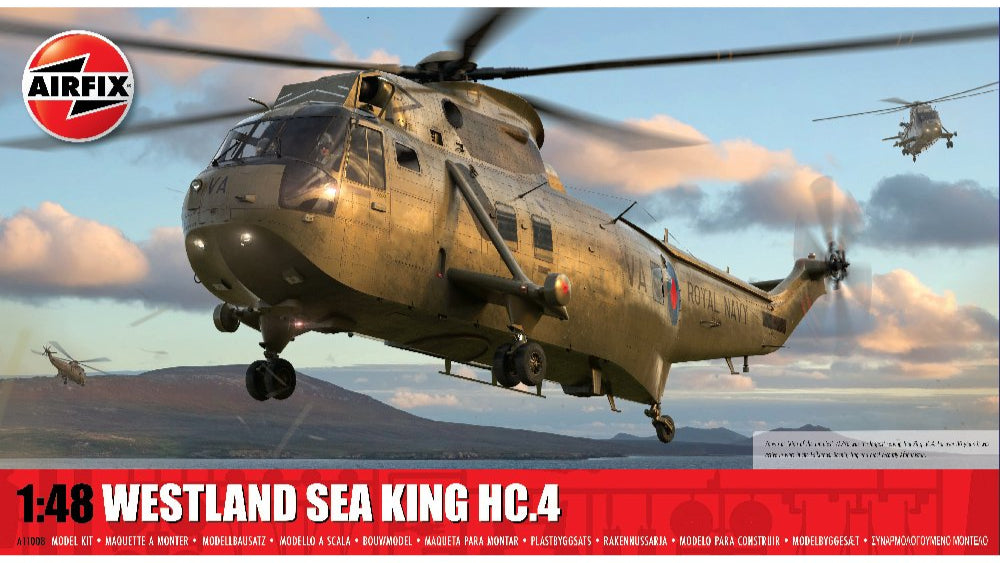 1:48 AIRFIX WESTLAND SEA KING HC.4 Plastic Model Kit