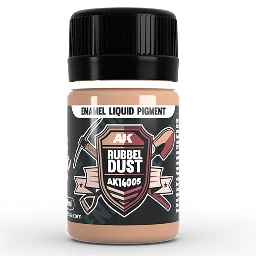 AK Interactive AK14005 Rubble Dust Enamel Liquid Pigment 35ml