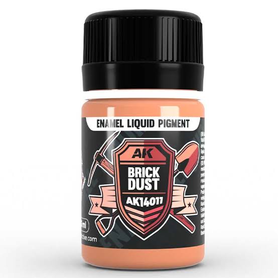 AK Interactive AK14011 Brick Dust Enamel Liquid Pigment 35ml