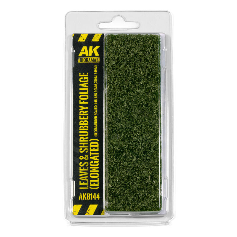 AK Interactive Dioramas: Leaves And Shrubbery Foliage (Elongated) (1:35, 1:32. 1:48)