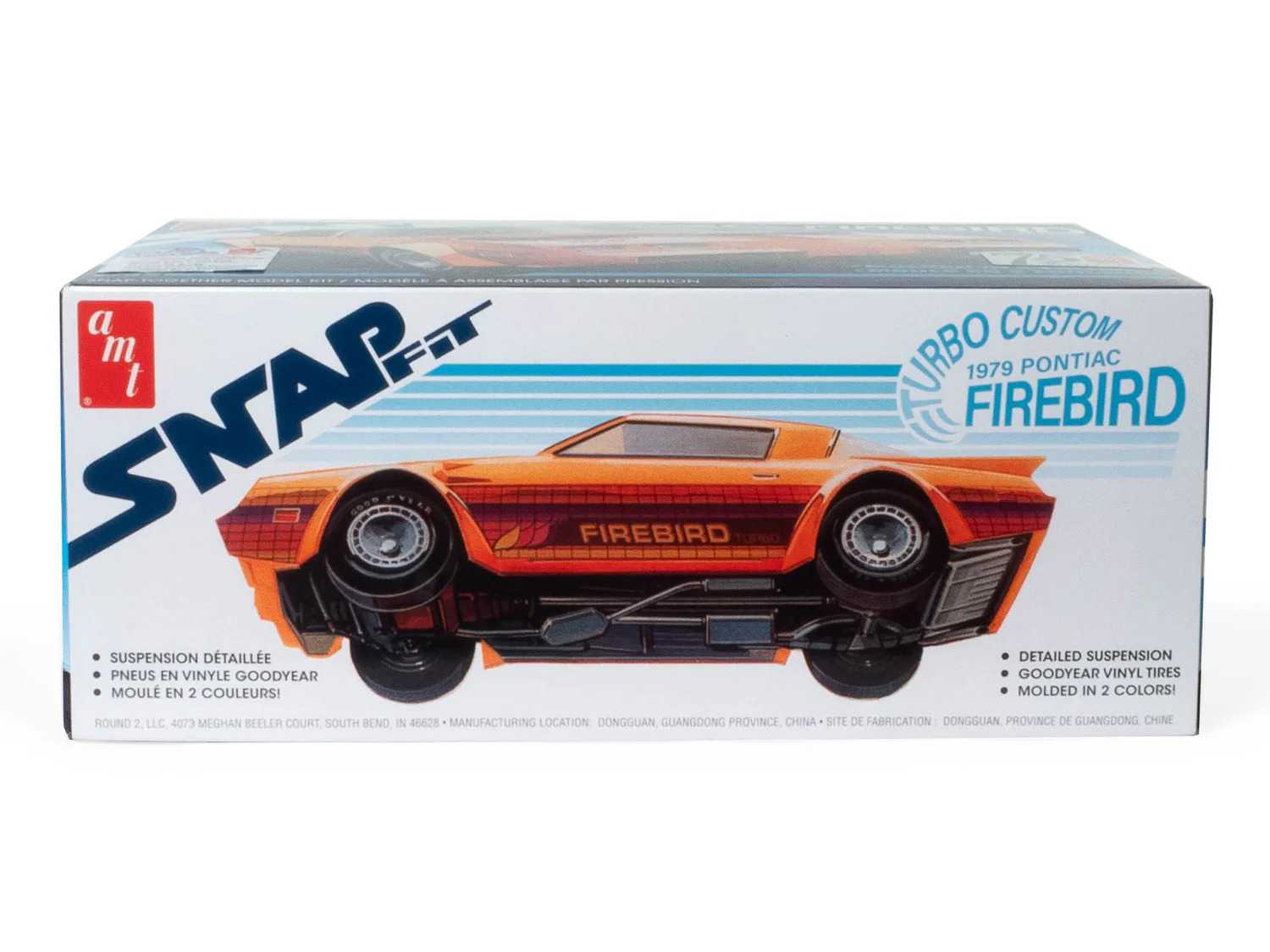 1:25 AMT 1979 Pontiac Firebird "Turbo Custom" (SnapFit) Plastic Model Kit