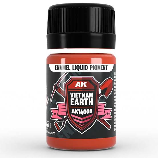 AK Interactive AK14008 Vietnam Earth Enamel Liquid Pigment 35ml