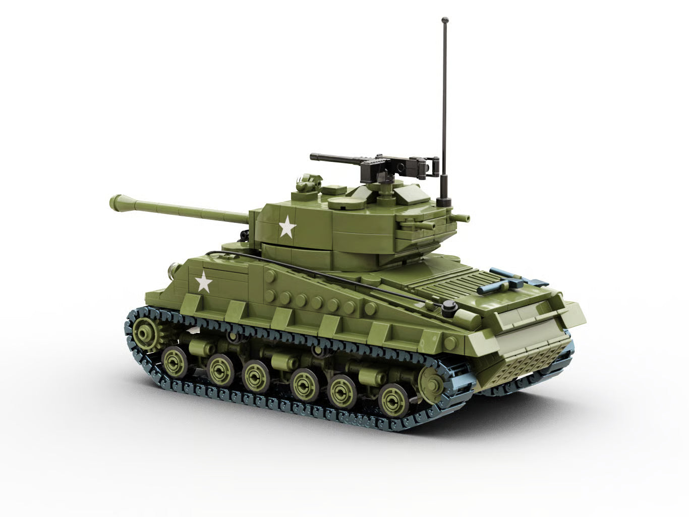 BUILD ARMY M4A3E8 Sherman Easy8