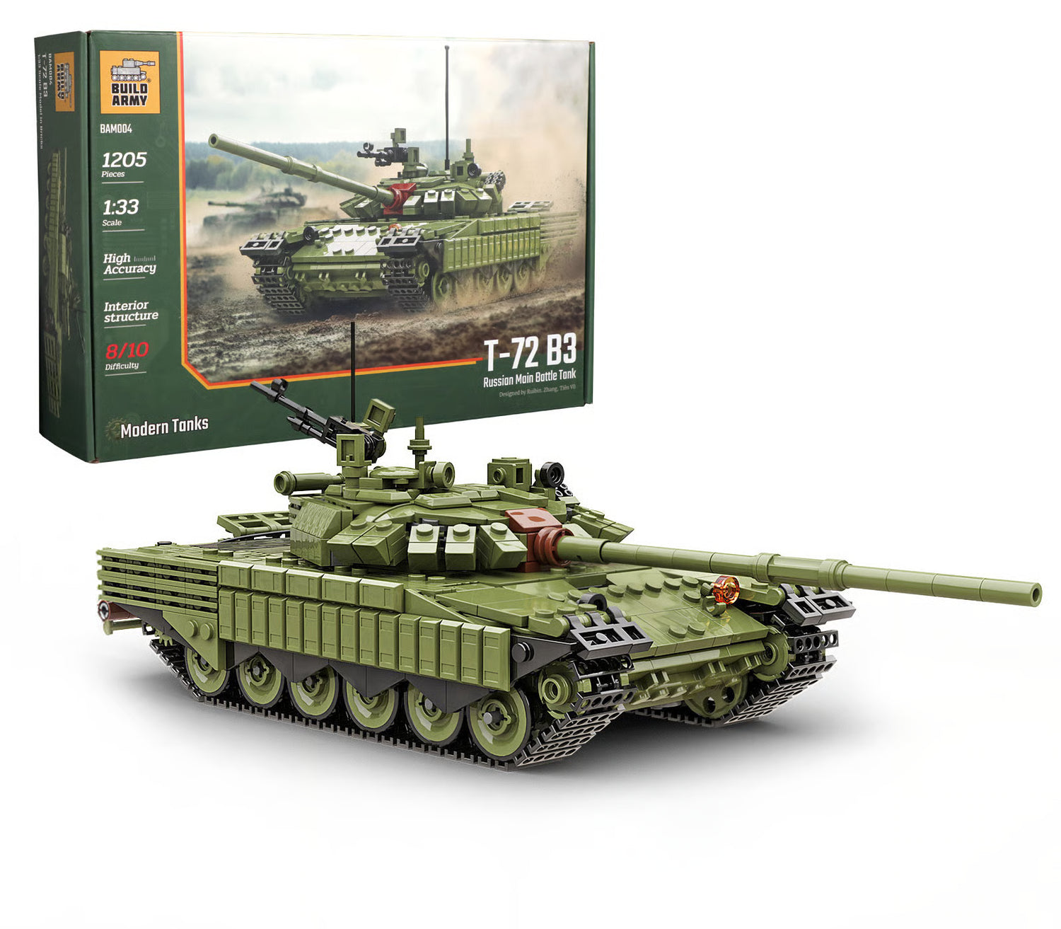 BUILD ARMY T-72B3 Tank