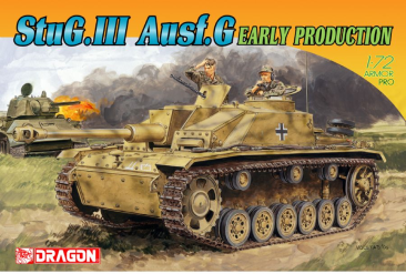 1:72 DRAGON Stug.III Ausf.G Early Production Plastic Model Kit