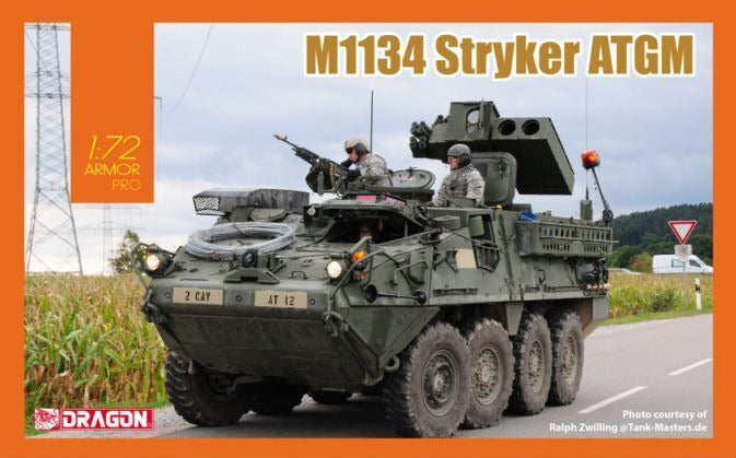 1:72 DRAGON M1134 Stryker ATGM Plastic Model Kit