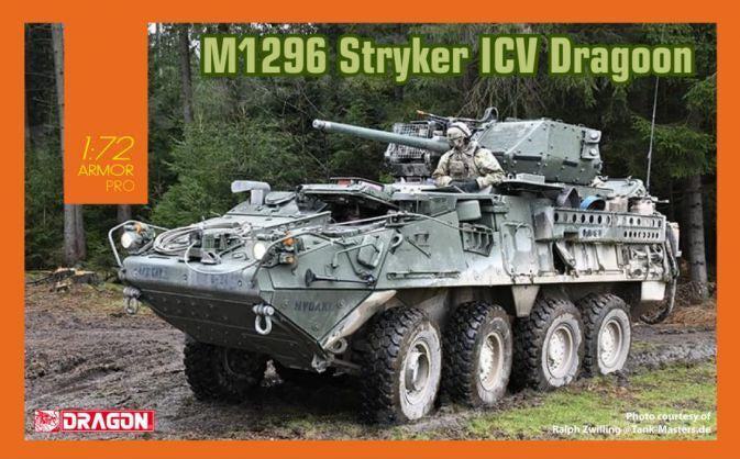1:72 DRAGON M1296 Stryker ICV Dragoon Plastic Model Kit