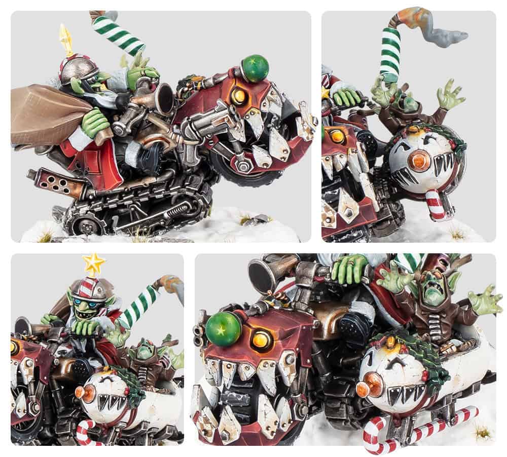 WARHAMMER 40K Orks: Da Red Gobbo's Squigmobile