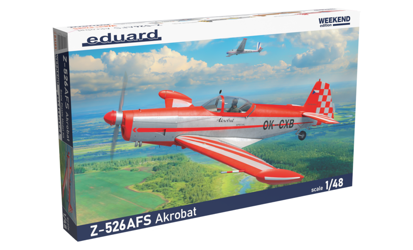1:48 EDUARD Z-526AFS Akrobat Plastic Model Kit